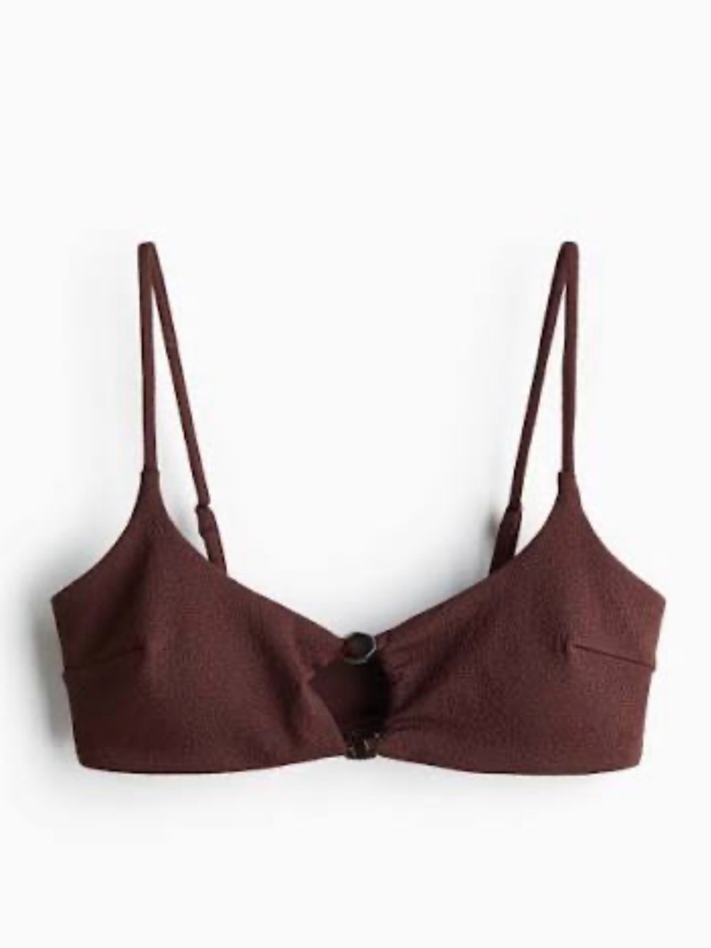 H&M Chocolate Brown Bikini top
